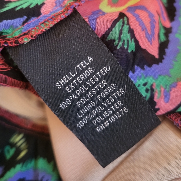 Rampage colorful ruffle top - Picture 8 of 8